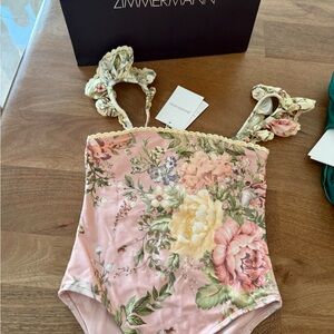 Zimmermann Pastel Floral Swimsuit